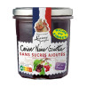 Preparation of black cherry without added sugar - 320g - Lucien Georgelin