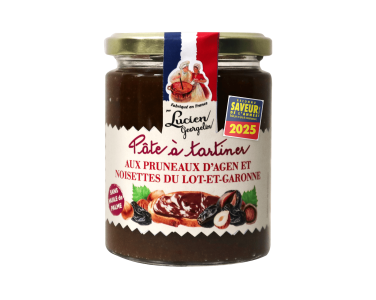 Pâte à tartiner pruneaux et noisettes | Lucien Georgelin