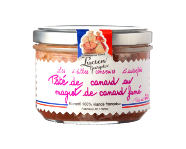 Pâté au magret de canard fumé Lucien Georgelin - 220g
