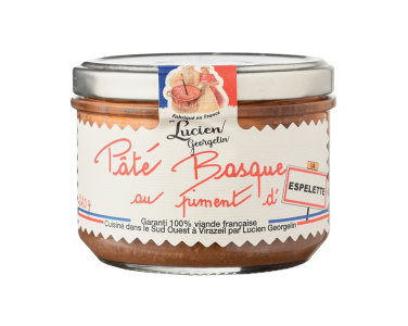 Pâté Basque au piment d'Espelette Lucien Georgelin - 220g