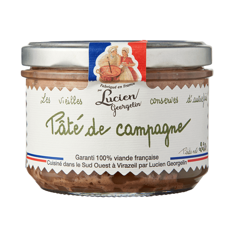 Country pâté - The old preserves of the past - Lucien Georgelin