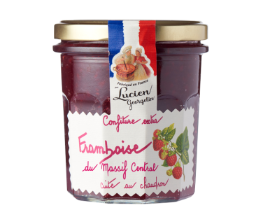 Confiture extra framboise du Massif Central | Lucien Georgelin