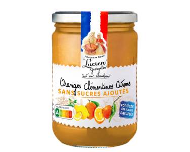 Préparation 3 agrumes sans sucre ajouté 600g | Lucien Georgelin