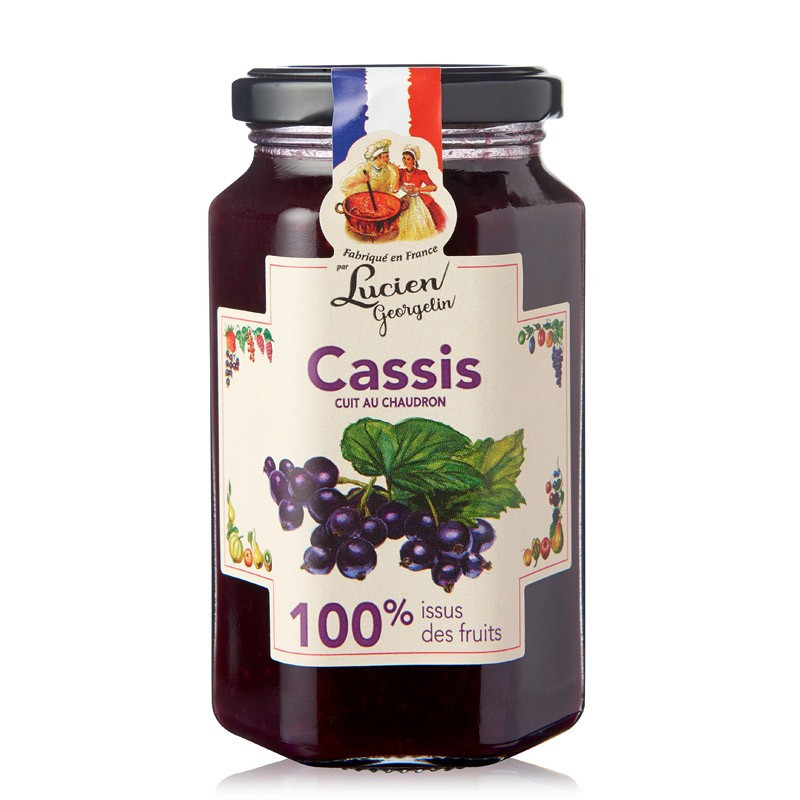 Blackcurrant specialty 100% from fruit - 300g - Lucien Georgelin
