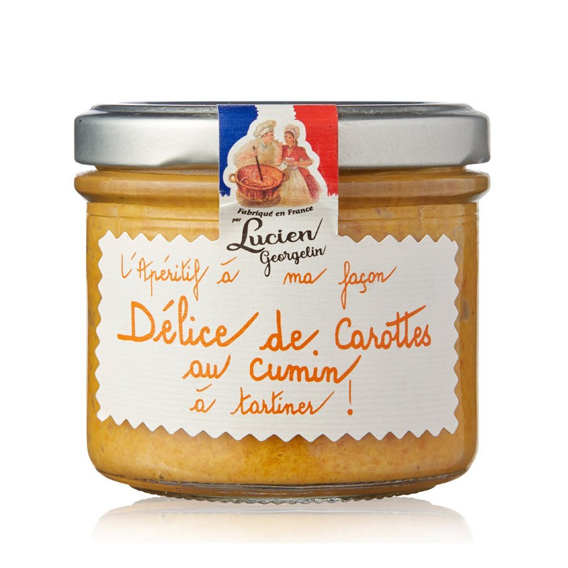 LE DÉLICE DE CAROTTE AU CUMIN - L’APÉRITIF A MA FAÇON - Lucien Georgelin