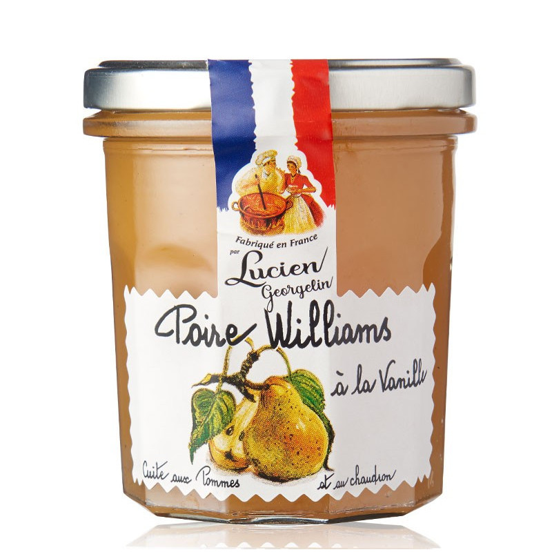 PRÉPARATION DE POIRE WILLIAMS A LA VANILLE - 320G - Lucien Georgelin
