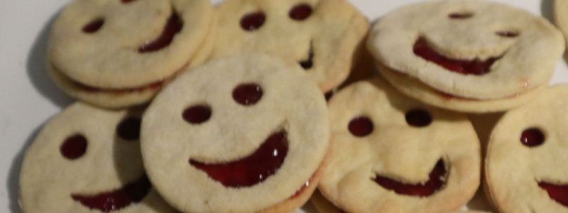 Shortbread with mixed fruit