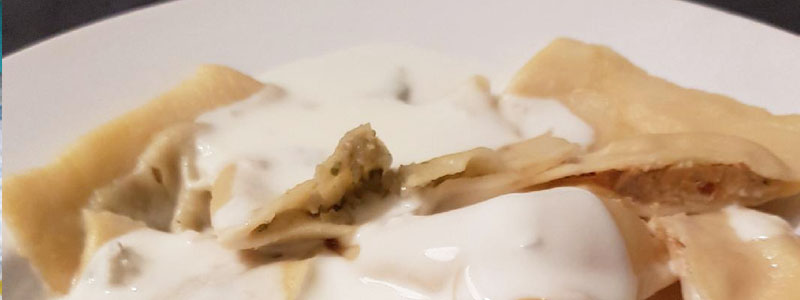 Ravioles au délice de saumon