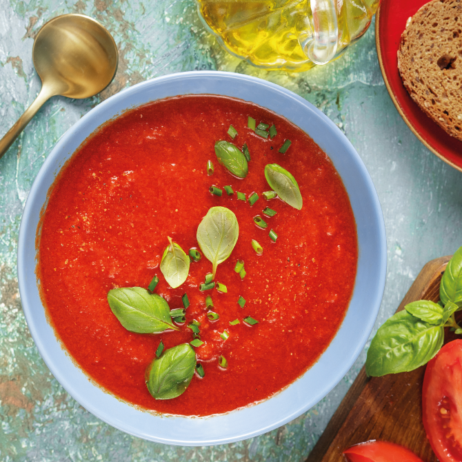 Gaspacho à la pulpe de tomate Lucien Georgelin