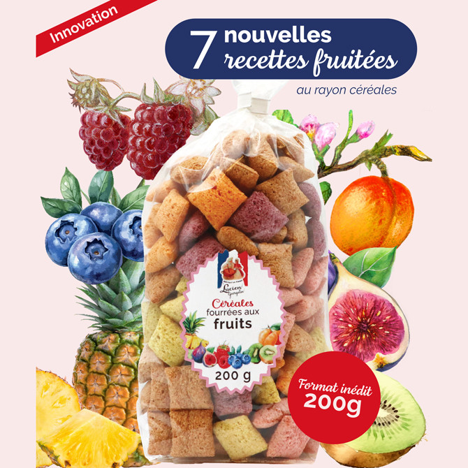 Innovation : Céréales aux Fruits