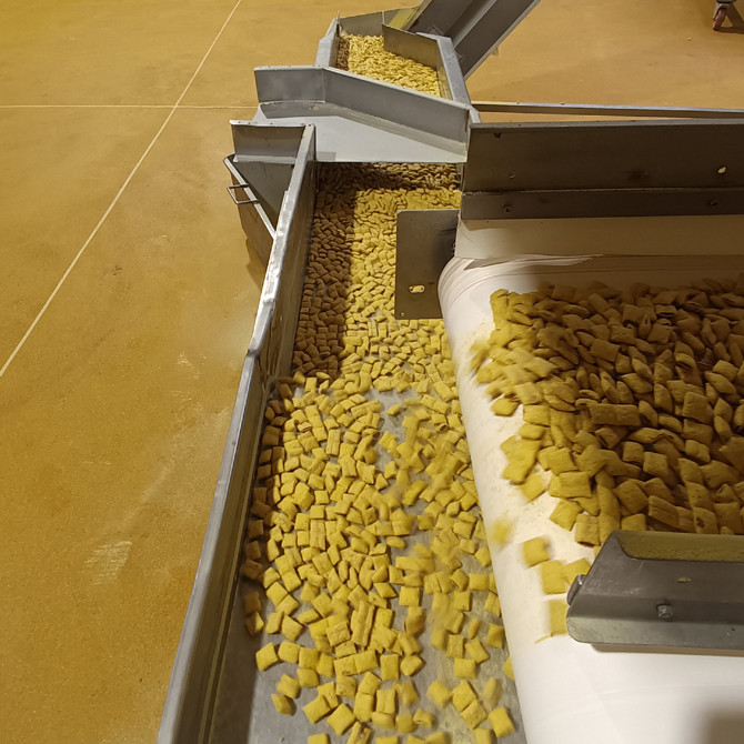 La production de céréales à Virazeil