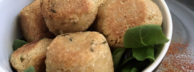 Falafels au houmous