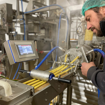 La production de céréales à Virazeil