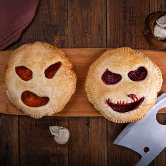 Tourtières sucrée / salée d'Halloween