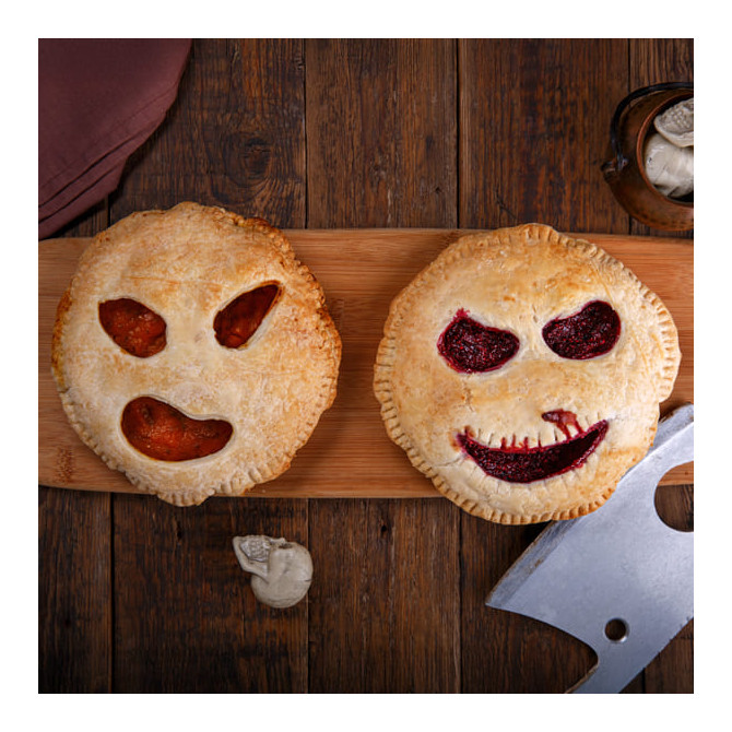 Tourtières sucrée / salée d'Halloween