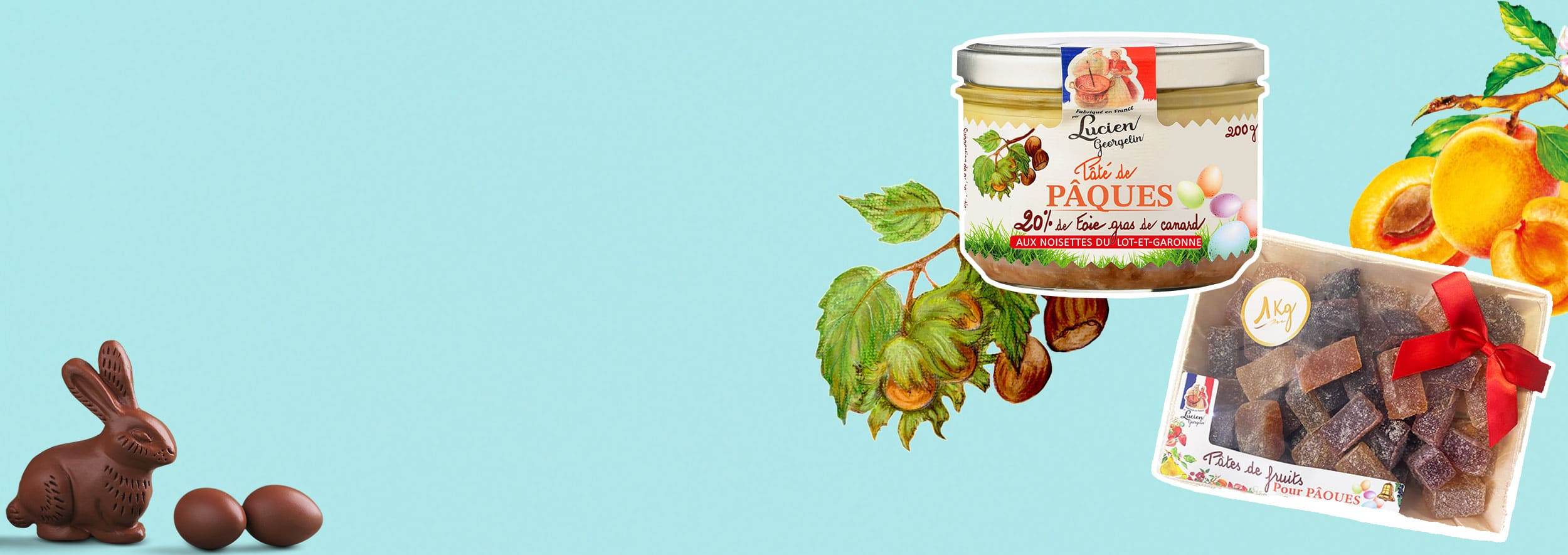 Célébrez Pâques avec nos produits gourmands sucrés et salés