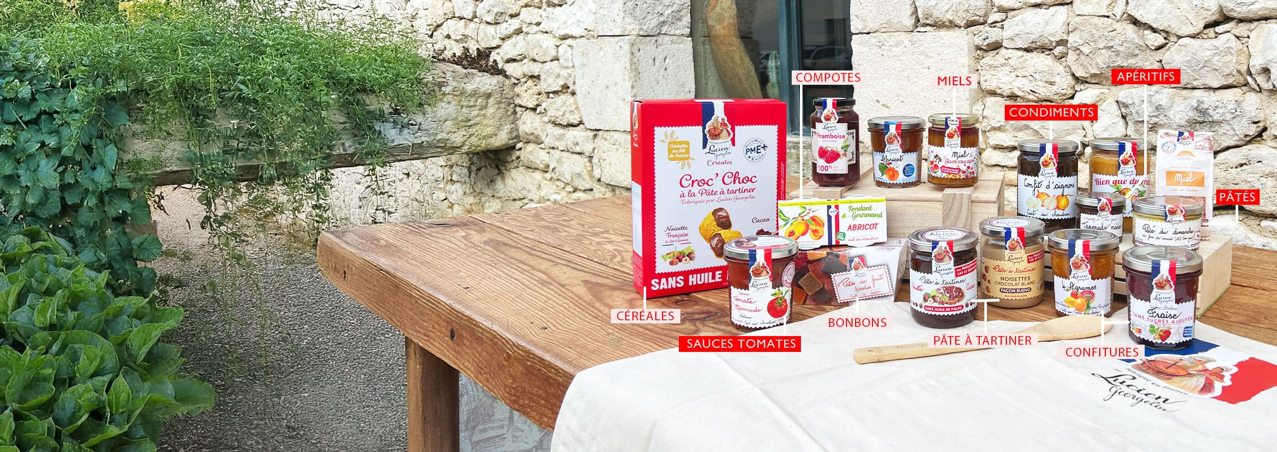 Découvrez nos gammes de produits gourmands
