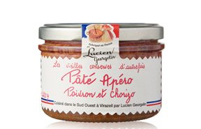 Pâté Apéro with pepper and chorizo - 220g